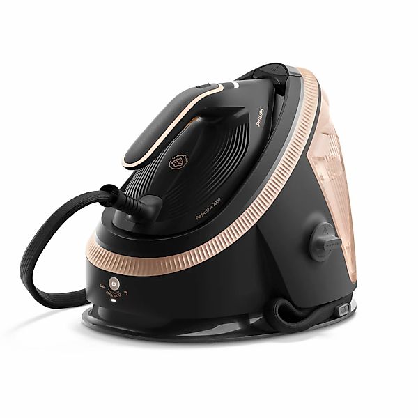 Philips Dampfbügelstation "PerfectCare 7000 Series PSG7300/80, Schwarz/Gold günstig online kaufen