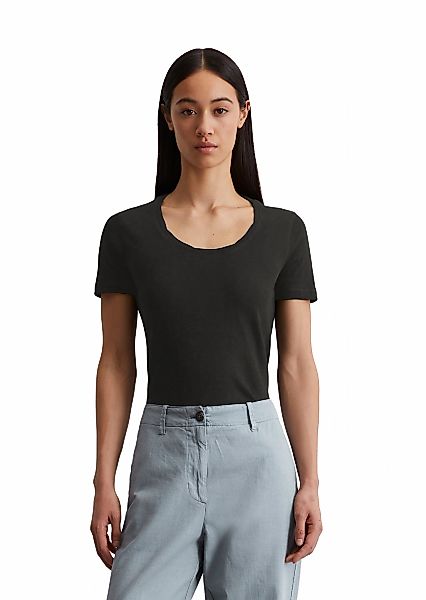 Marc OPolo T-Shirt "mit getwistetem Ausschnitt" günstig online kaufen