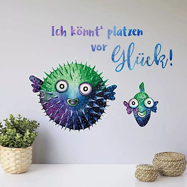 Wall-Art Wandtattoo "Könnt platzen vor Glück", (1 St.) günstig online kaufen