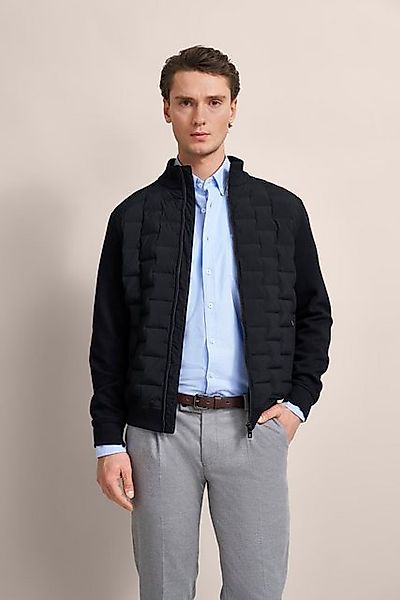 bugatti Hybridjacke 8700-65147B wattierte Nylonjacke mit Rücken und Ärmel a günstig online kaufen