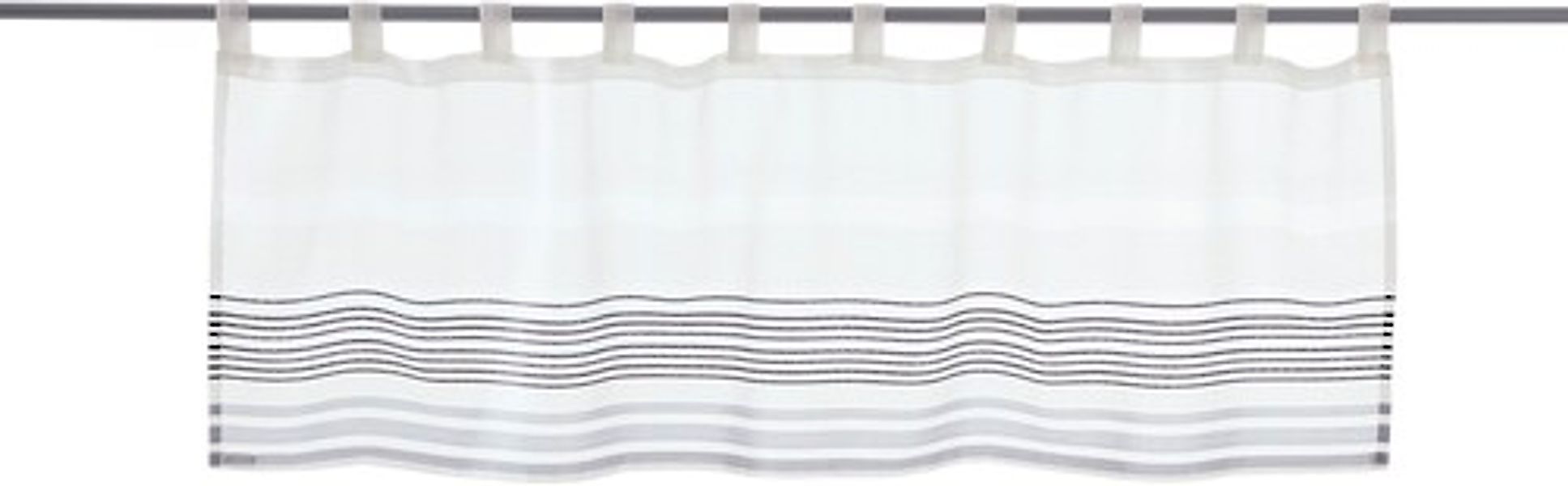 decolife Scheibengardine »Manu«, (1 St.), HxB: 45x140, Scheibengardine mit günstig online kaufen