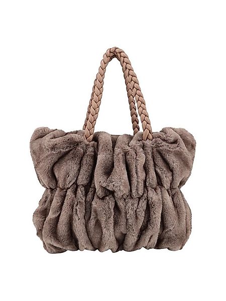 BRISE TASCHE Shopper Brise Kunstfell Tasche – Flauschige Schultertasche mit günstig online kaufen