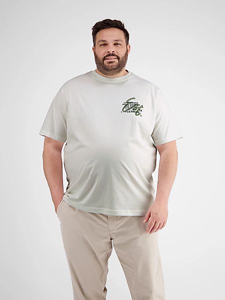 LERROS T-Shirt "LERROS T-Shirt mit Brustprint in Großen Größen" günstig online kaufen