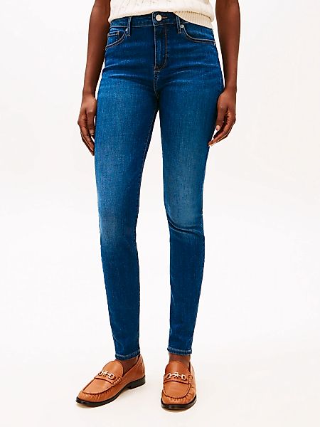 Tommy Hilfiger Skinny-fit-Jeans "COMO Skinny RW ACE mit Logo-Badge und knöc günstig online kaufen