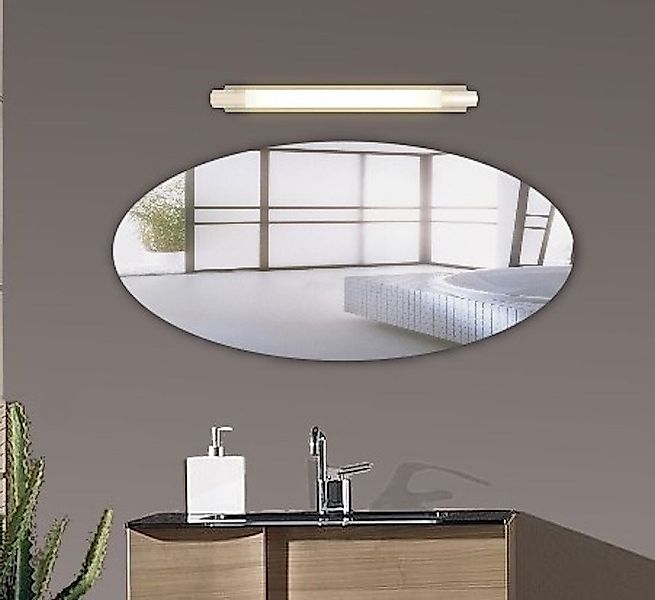 MySpiegel.de Wandspiegel Rahmenloser Spiegel - Klar - Oval mit polierter Ka günstig online kaufen