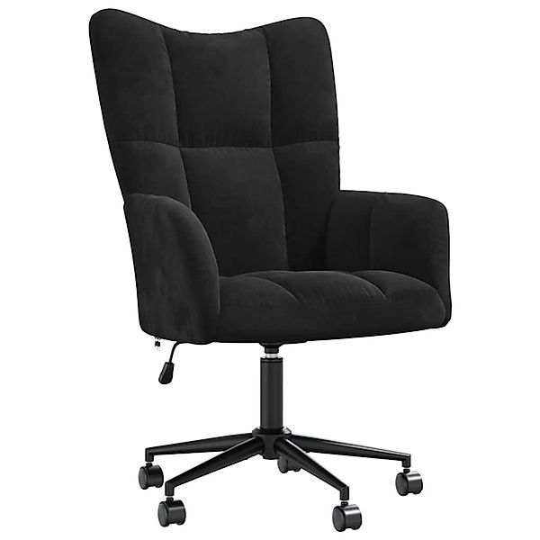 vidaXL Relaxsessel Schwarz Samt 328178 günstig online kaufen