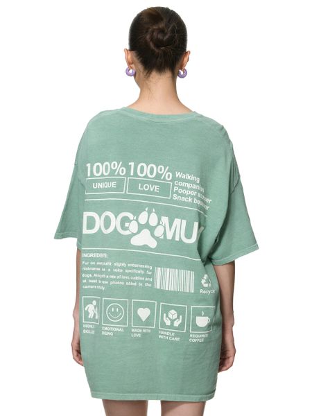 Worldclassca T-Shirt Worldclassca Oversized Print DOG günstig online kaufen