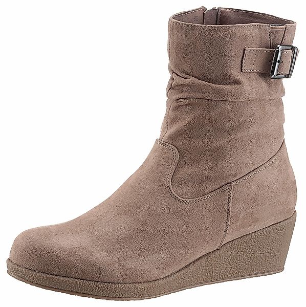 CITY WALK Stiefelette mit Raffungen am günstig online kaufen