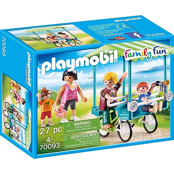 Playmobil® 70093 Familien Fahrrad Konstruktions-Spielset günstig online kaufen