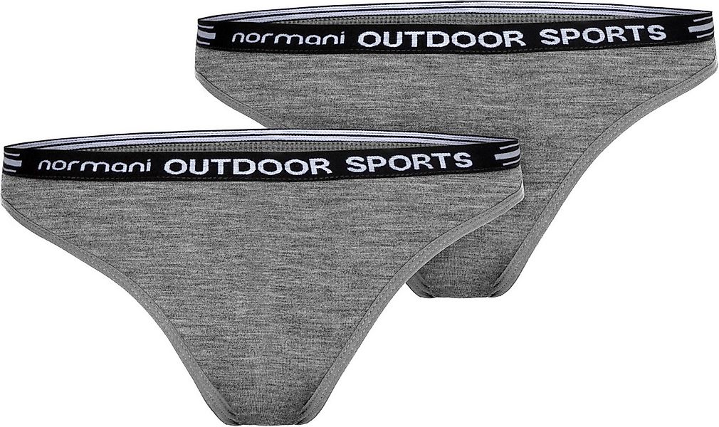 normani Tanga 2er Pack Damen Merino Tanga Dubbo (1-St) Unterhose String Mer günstig online kaufen