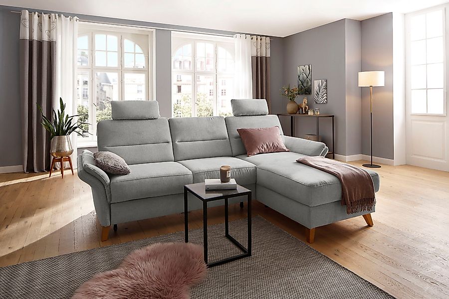 Home affaire Ecksofa Westerland L-Form, Federkern-Polsterung, günstig online kaufen