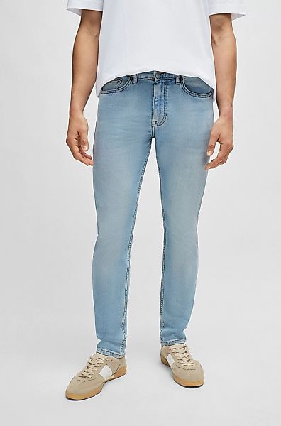 BOSS ORANGE Slim-fit-Jeans Delaware BC-C mit BOSS Leder-Badge günstig online kaufen