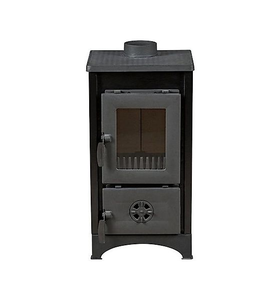 moeby24 Kaminofen Kamin Ofen Kaminofen Anthrazit Rauchrohr 6,7KW BimSchV2 E günstig online kaufen