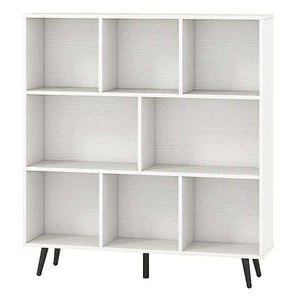 COSTWAY Bücherregal, Holz, Standregal mit 3 günstig online kaufen