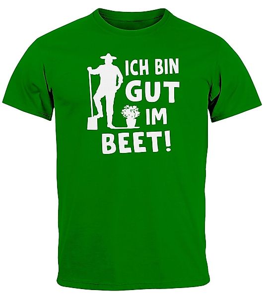 MoonWorks Print-Shirt Herren T-Shirt Ich bin günstig online kaufen