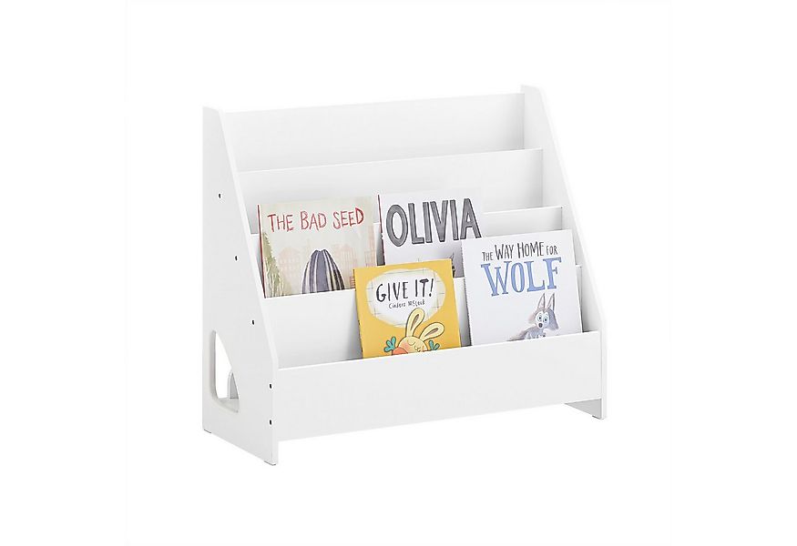 SoBuy Kinderregal KMB32-K, Spielzeugtruhe Büchergestell Hängefächerregal Ki günstig online kaufen