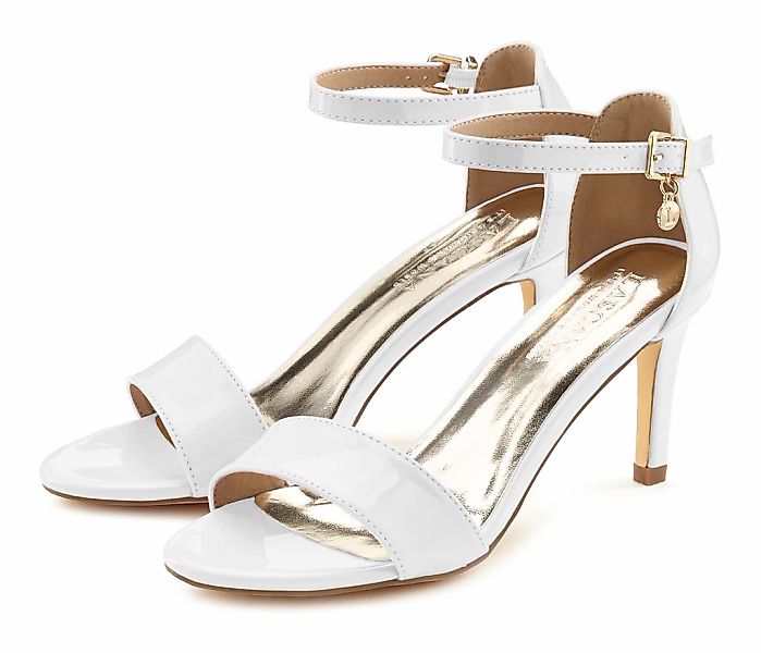 LASCANA High-Heel-Sandalette "Sommerschuh", im zeitlosen Design, Riemchensa günstig online kaufen