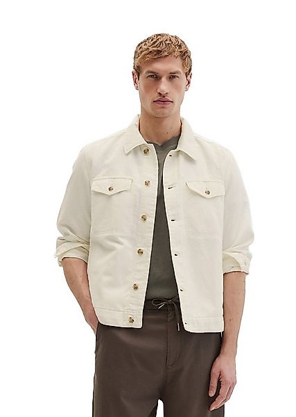 Marc O'Polo Jeansjacke aus Bio-Baumwolle und Leinen günstig online kaufen