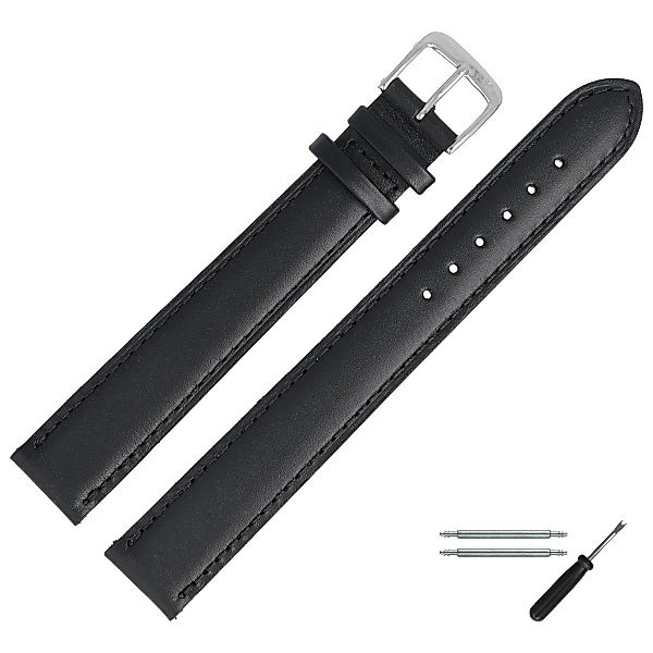 MARBURGER Uhrenarmband 20mm Leder XXL Extra günstig online kaufen