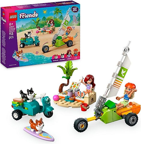 LEGO® Strandabenteuer mit Hunden (42641), LEGO Friends Konstruktionsspielst günstig online kaufen