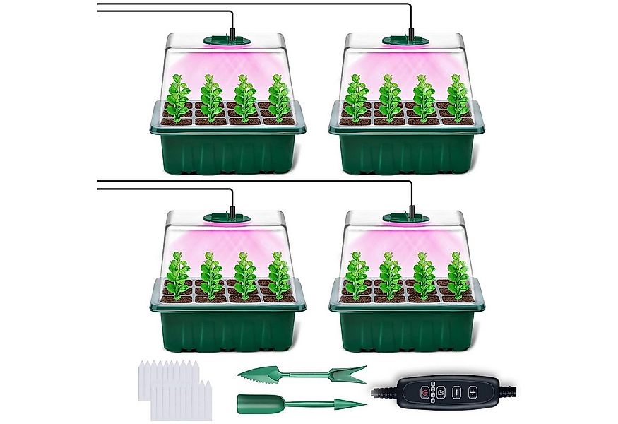 Sunicol Gewächshaus Mini gewächshaus, 4/5/6 Stück Zimmergewächshau Anzuchtk günstig online kaufen