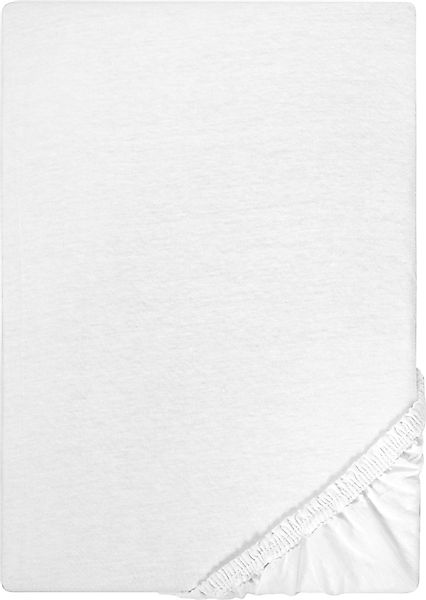 Biberna Spannbettlaken Spannbetttuch Jersey, Jersey, Gummizug: günstig online kaufen