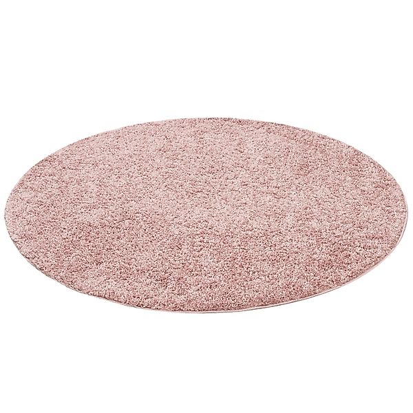 Pergamon Hochflor-Teppich Hochflor Langflor Teppich Aloha Rund, Rund, Höhe: günstig online kaufen