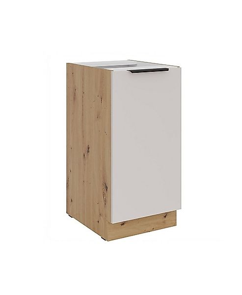Küchen-Preisbombe Unterschrank 40 cm Küche SOLANO Kaschmir beige Küchenzeil günstig online kaufen