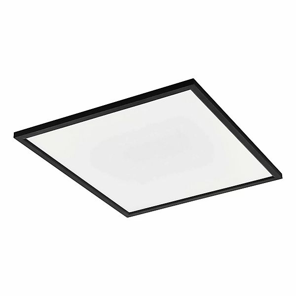 Eglo LED-Deckenleuchte Salobrena-Z CCT 59,5 cm x 59,5 cm Schwarz - Weiß günstig online kaufen