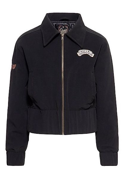 QueenKerosin Collegejacke Queen of Liberty (1-St) aus Fein-Cord günstig online kaufen