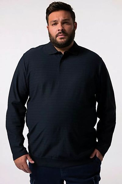 Men Plus Poloshirt Men+ Langarm-Poloshirt Bauchfit bis 8 XL günstig online kaufen