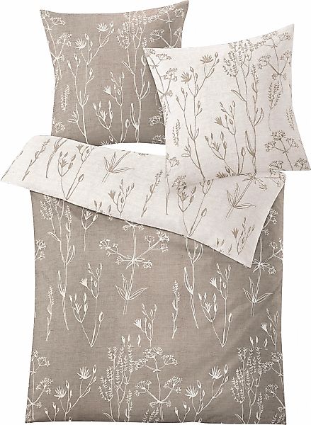 Kleine Wolke Wendebettwäsche "Savannah in Gr. 135x200 oder 155x220 cm" 2 St günstig online kaufen