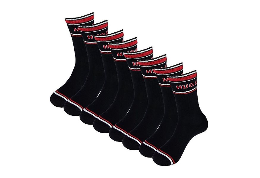 HUGO Langsocken QS Varsity CC (4-Paar) mit verstärkter Fußspitze günstig online kaufen