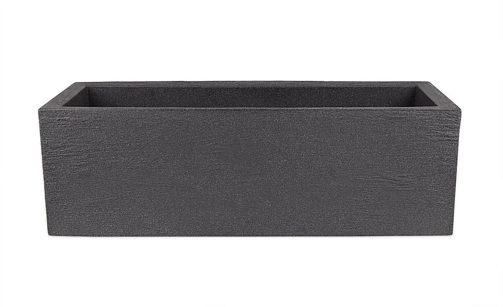 BigDean Pflanzkübel Granitstein-Optik 80x30 cm anthrazit günstig online kaufen