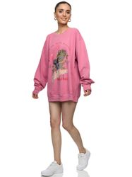 Worldclassca Sweatshirt Worldclassca Oversized Sweatshirt WILDFLOWER günstig online kaufen
