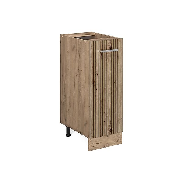 Vicco Apothekerschrank R-Line Artisan-Eiche/Goldkraft Eiche 30 cm ohne Arbe günstig online kaufen
