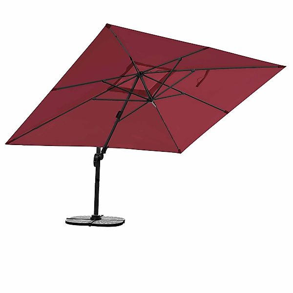 RS Trade Rechteckschirm Sonnenschirm 3m x günstig online kaufen