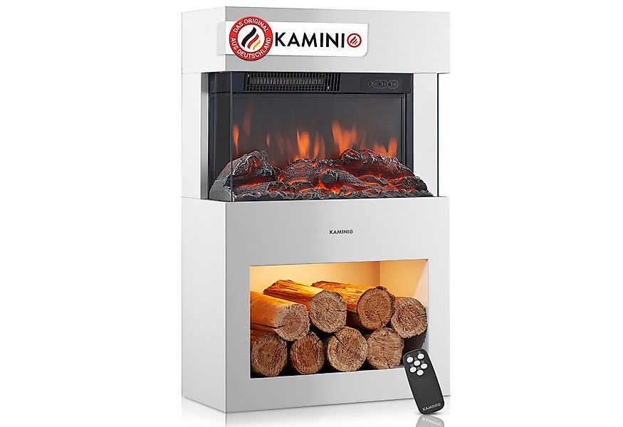 KAMINIO Elektrokamin HENRI, Elektrischer Kamin mit 3D-Flammeneffekt, Heizun günstig online kaufen