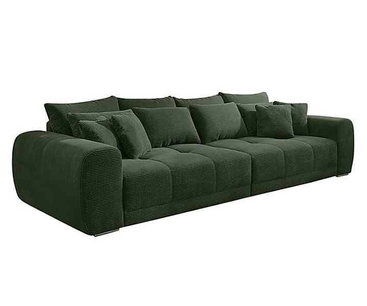 luma-home Big-Sofa 15172, XXL-Couch 306x134 cm mit Federkernpolsterung, vie günstig online kaufen