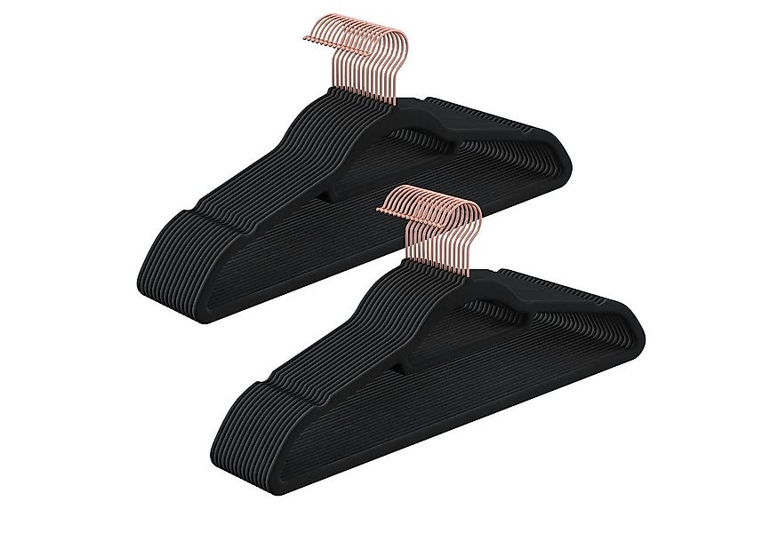 SONGMICS Kleiderbügel Bügel, (30-tlg), Samt Bügel, rutschfest, 360° drehbar günstig online kaufen