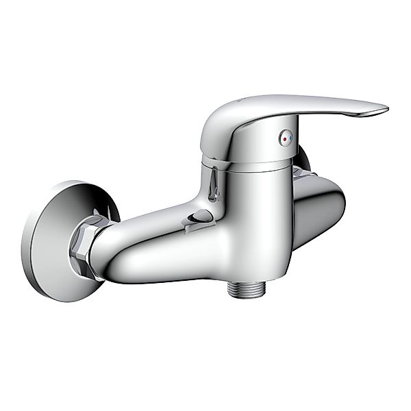Schütte Duscharmatur "Magna" Wasserhahn Bad, Mischbatterie Dusche in Chrom günstig online kaufen