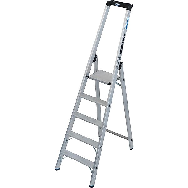 Krause Stehleiter Stabilo 5 Stufen mit Hohem Bügel 225 kg günstig online kaufen