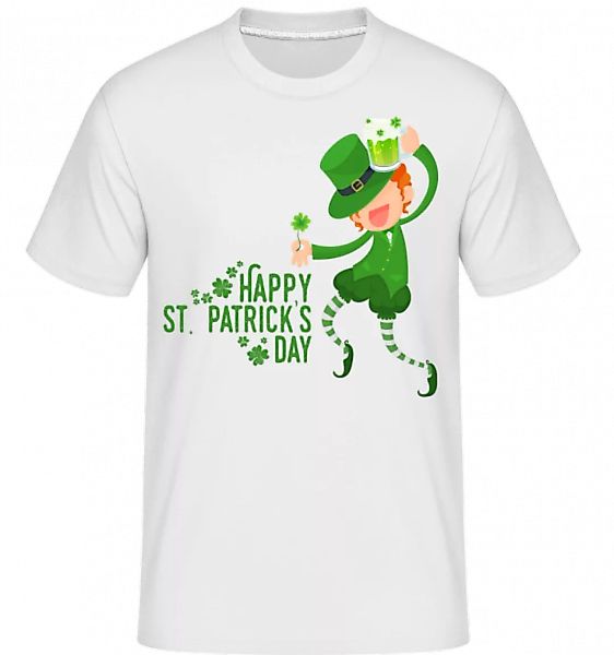 Happy St. Patrick's Day Logo · Shirtinator Männer T-Shirt günstig online kaufen