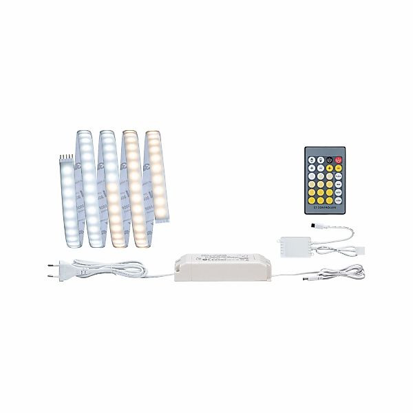 Paulmann LED-Strip Tunable MaxLED 1000 Basisset IP44 17W 1020lm 40V Weiß günstig online kaufen