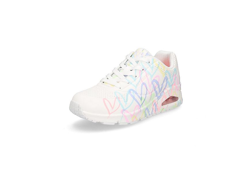 Skechers Skechers JGoldcrown Damen Sneaker UNO Spread The Love weiß pastell günstig online kaufen