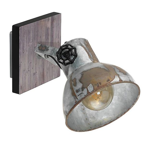 EGLO Wandstrahler BARNSTAPLE, ohne Leuchtmittel, Wandspot aus Stahl, schwen günstig online kaufen