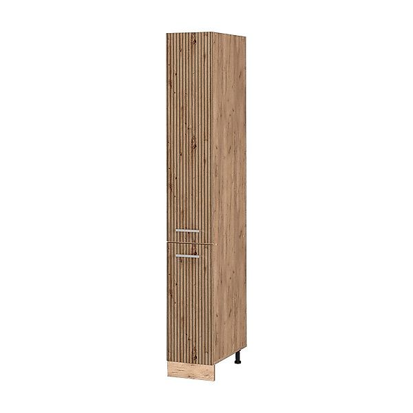 Vicco Hochschrank R-Line, Artisan-Eiche/Goldkraft Eiche, 30 günstig online kaufen