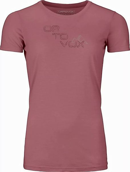 Ortovox T-Shirt 185 MERINO TANGRAM LOGO TS W mountain rose günstig online kaufen