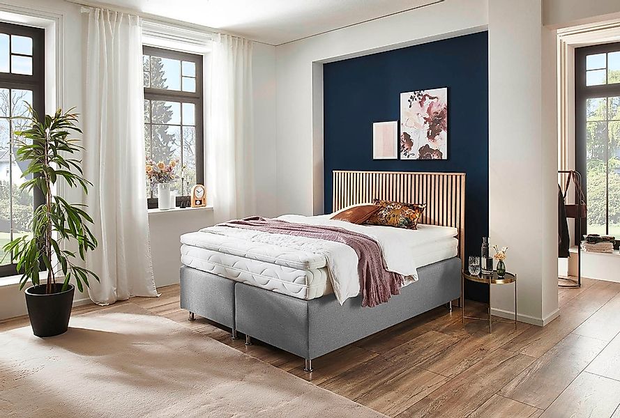 Westfalia Schlafkomfort Boxspringbett »Quercus«, wahlweise mit LED-Beluchtu günstig online kaufen