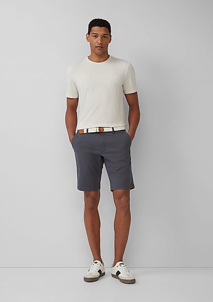 s.Oliver Bermudas Phoenix: Baumwoll-Shorts mit Flechtgürtel günstig online kaufen